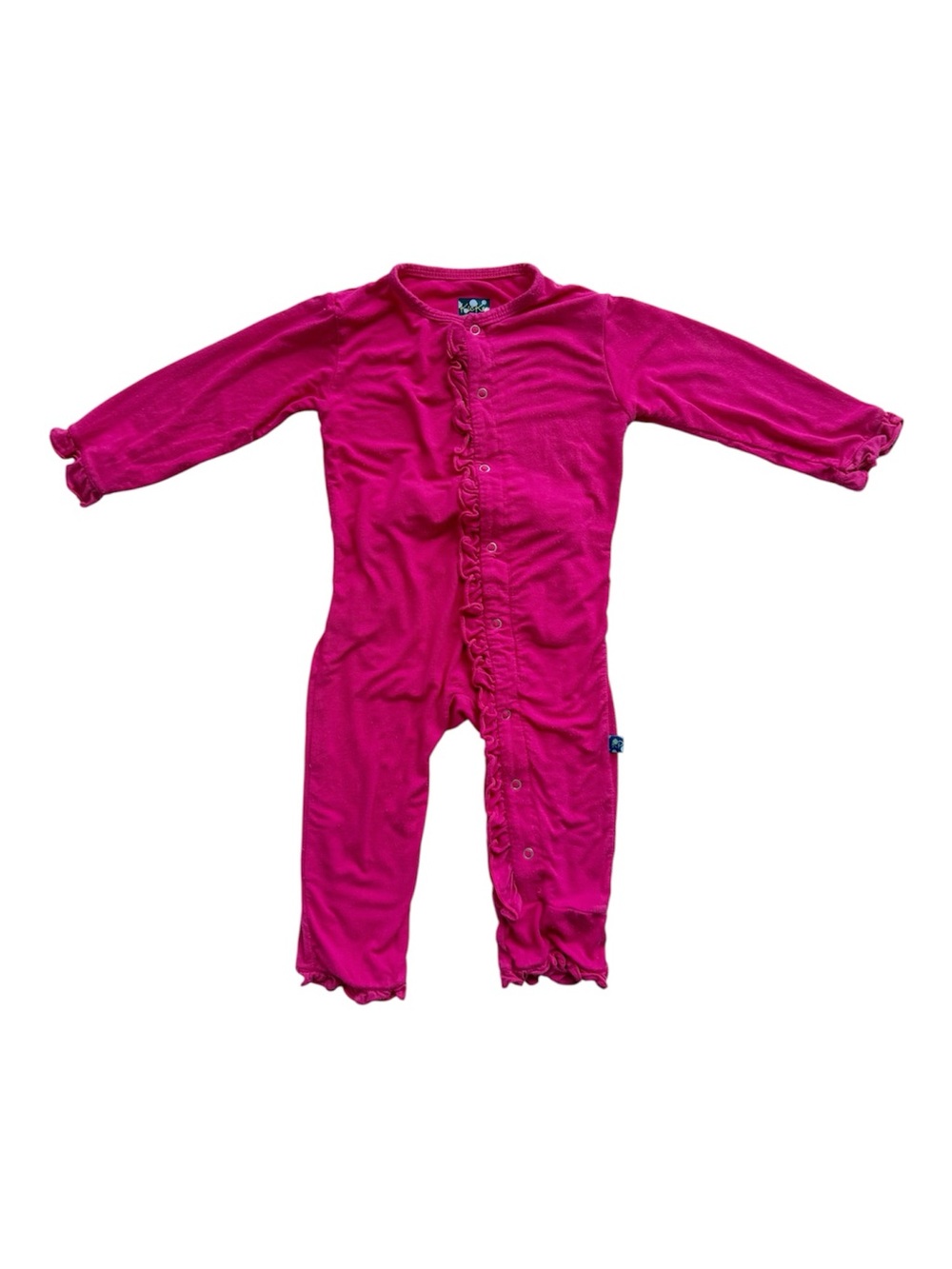 Kickee Pants Pink Bamboo Sleeper size 6-12M